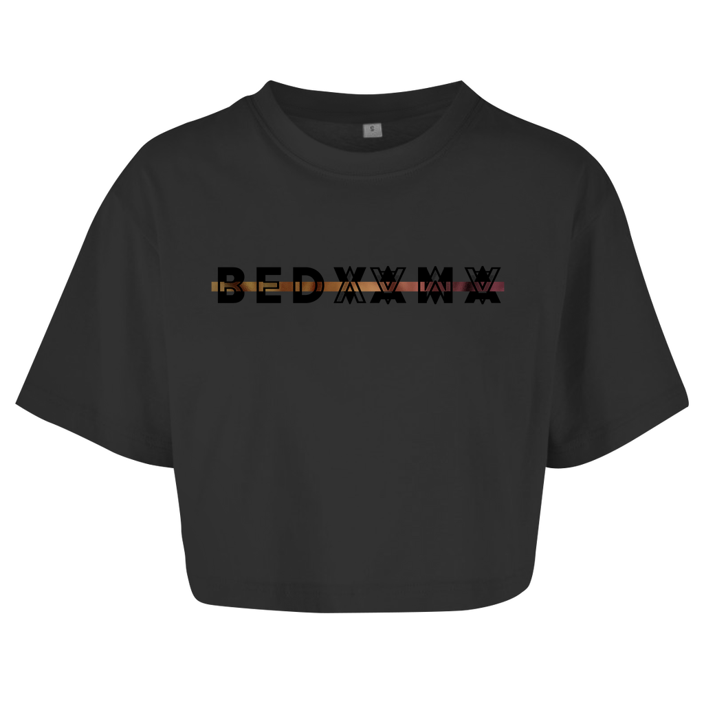 Crop Top in schwarz