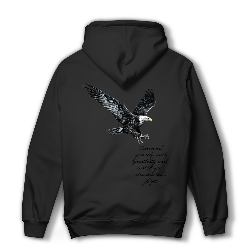 Hoodie mit Adler Print