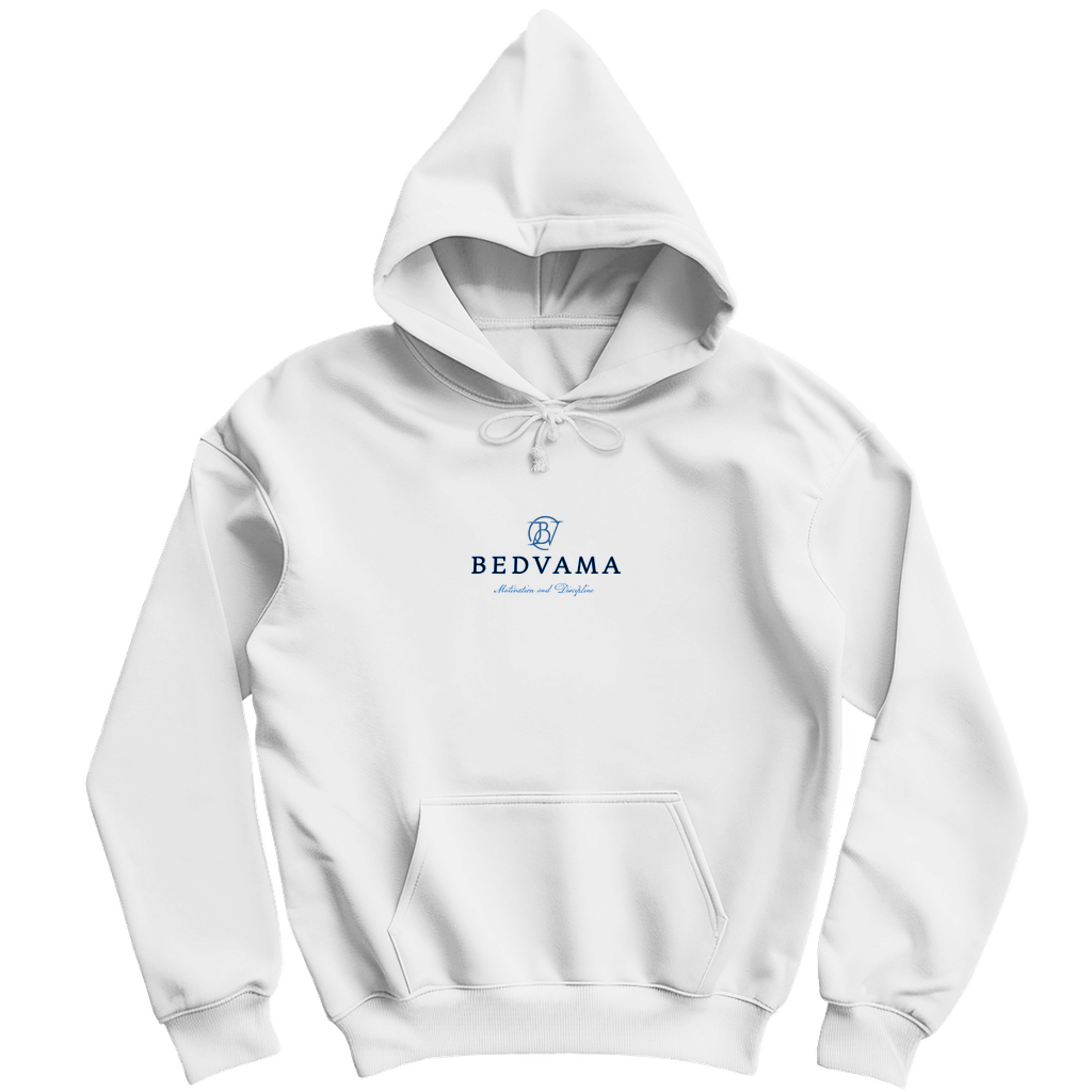 Weißer Hoodie in Größen von XS bis XXL