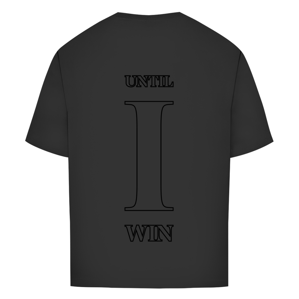 Oversize T-Shirt mit einem Spruch für Erfolg