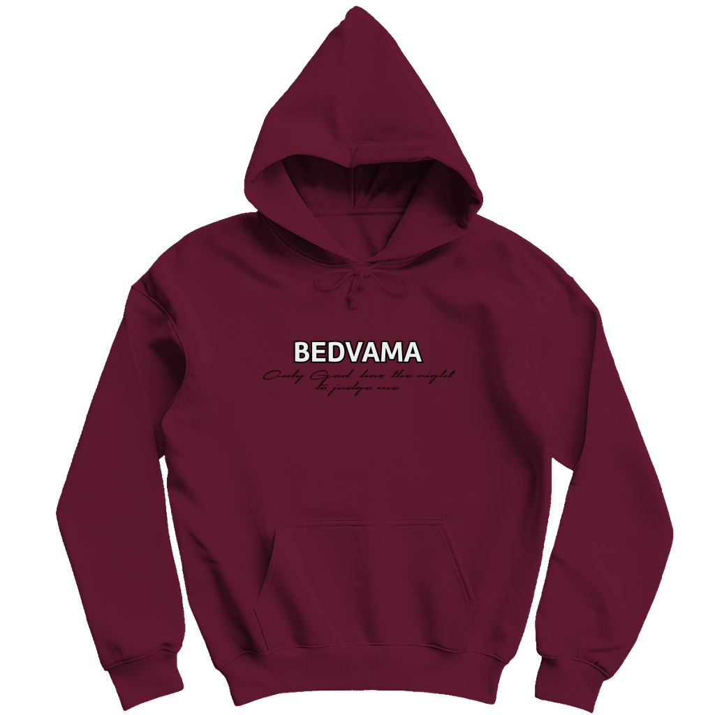 Roter Männer Hoodie mit Kapuze