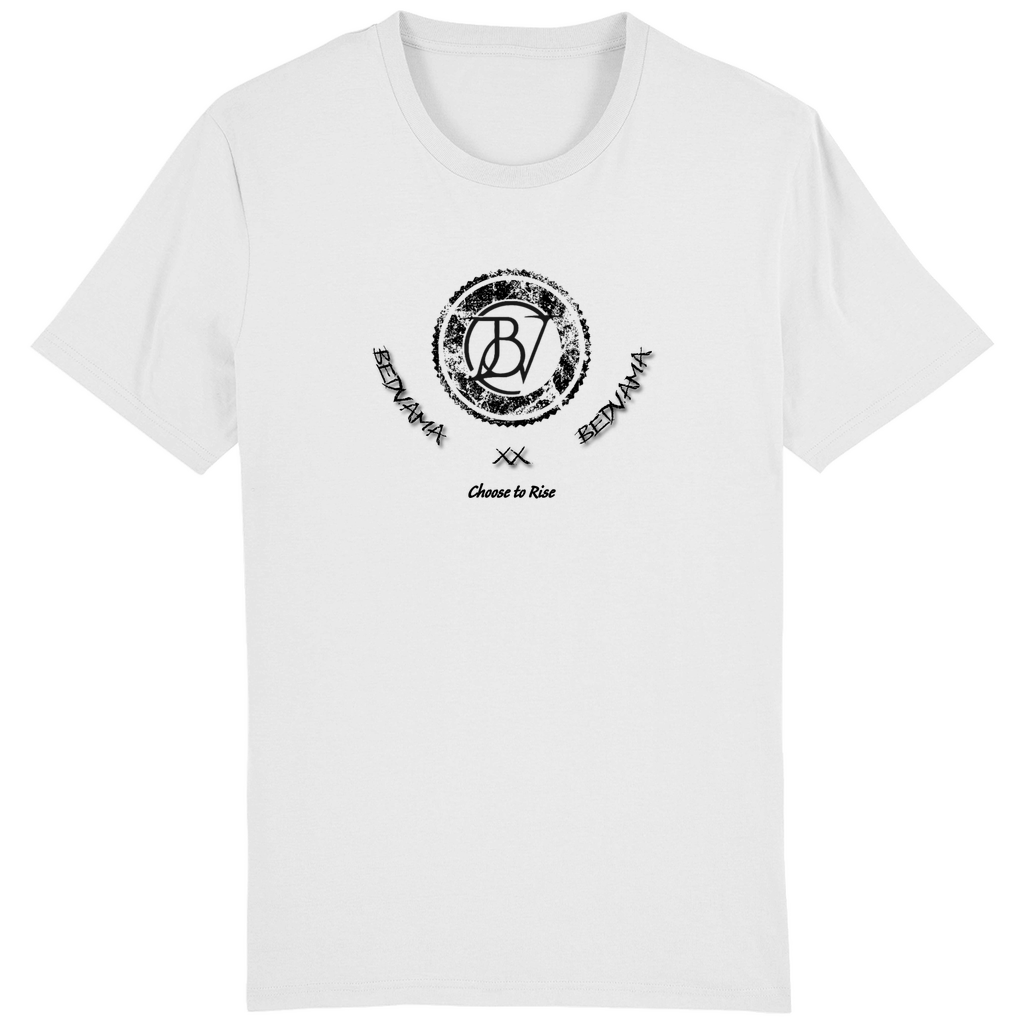 T-Shirt mit motivierender Botschaft in Weiss