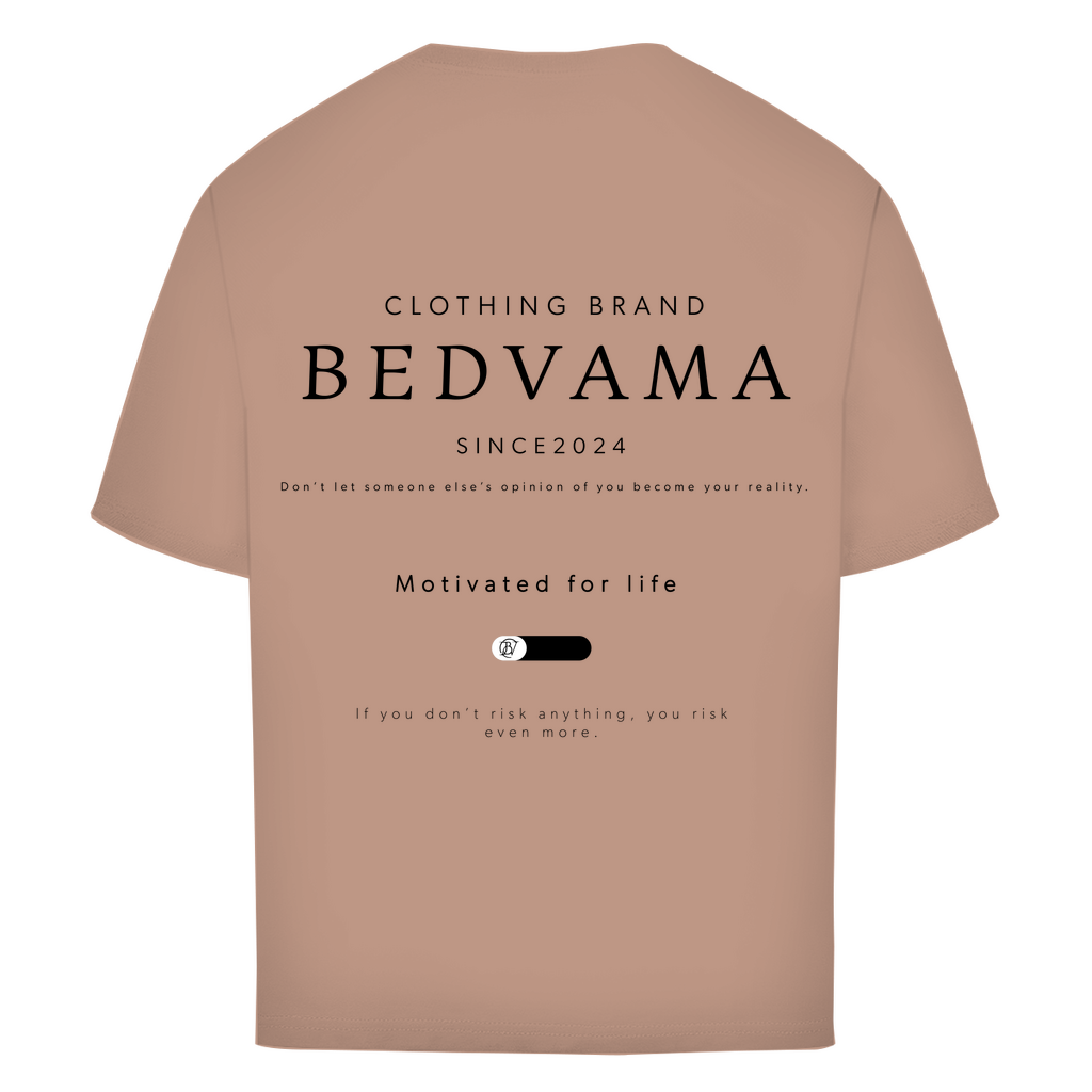 Oversize T-Shirt mit zielstrebigem Erfolgsspruch