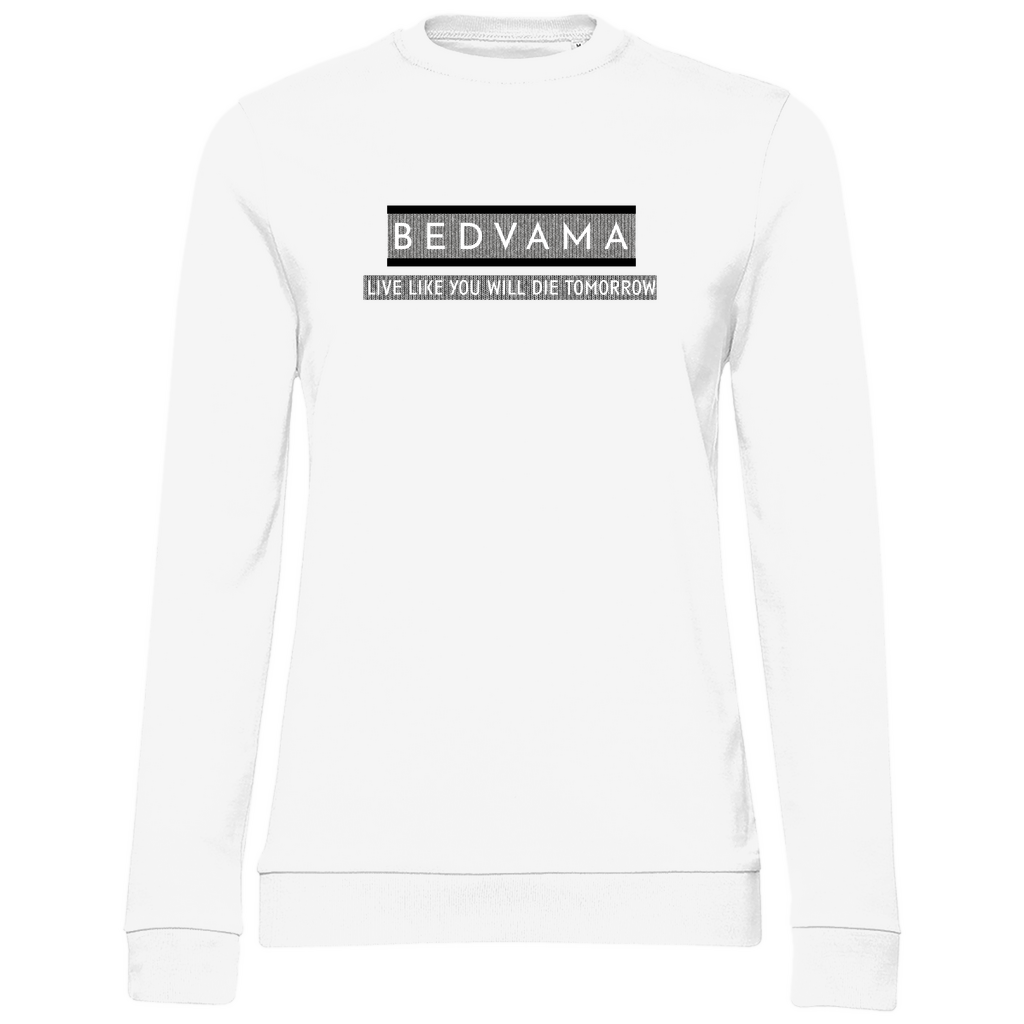 Schönes weißes Damen Sweatshirt