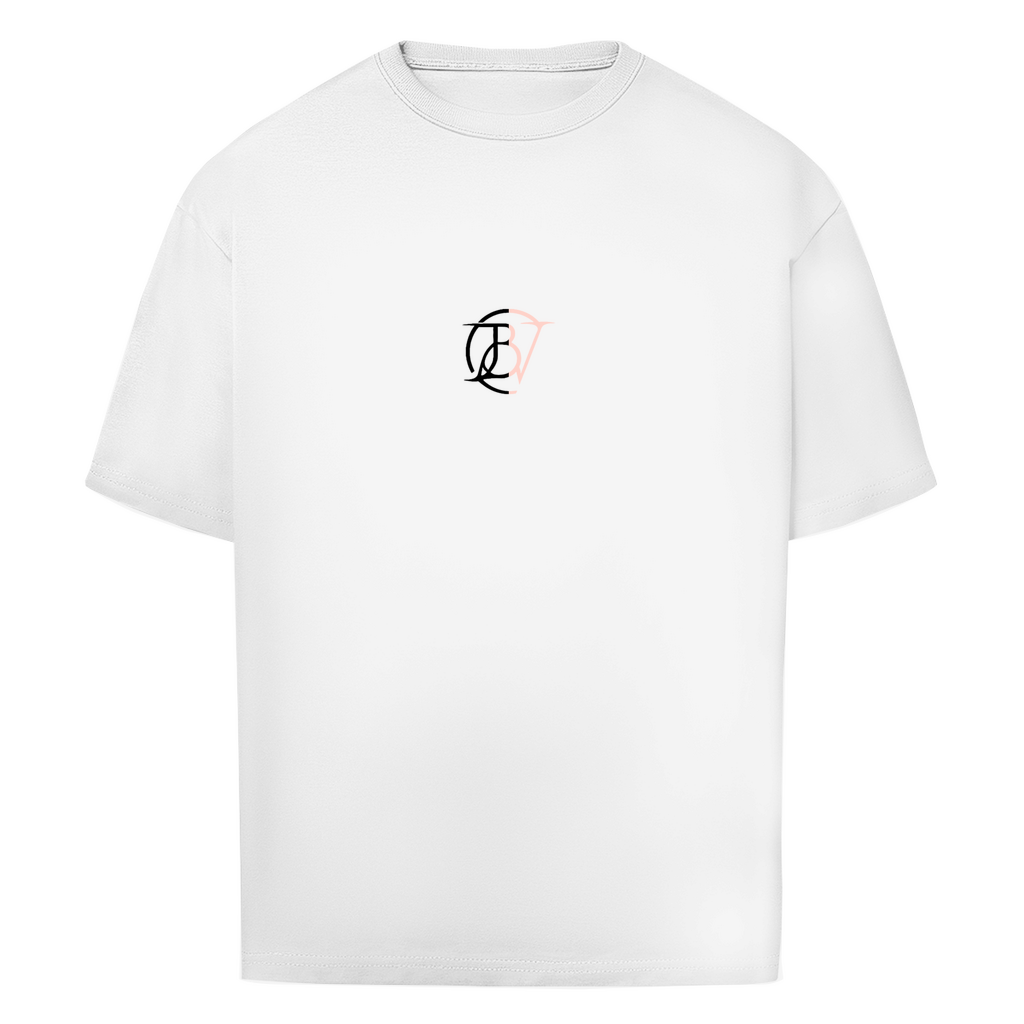 Weißes Oversize Männer T-Shirt mit Logo