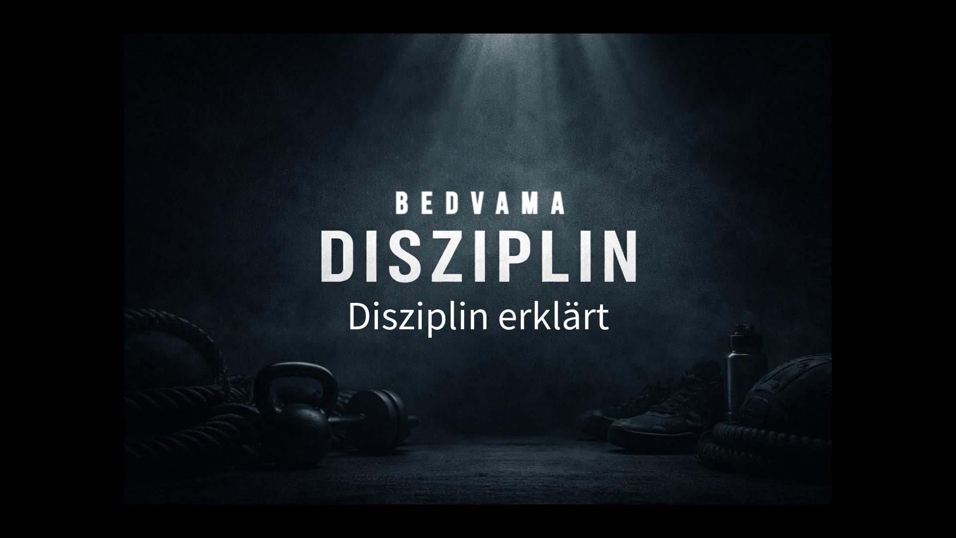 Disziplin erklärt: Der Schlüssel zu einem besseren Leben