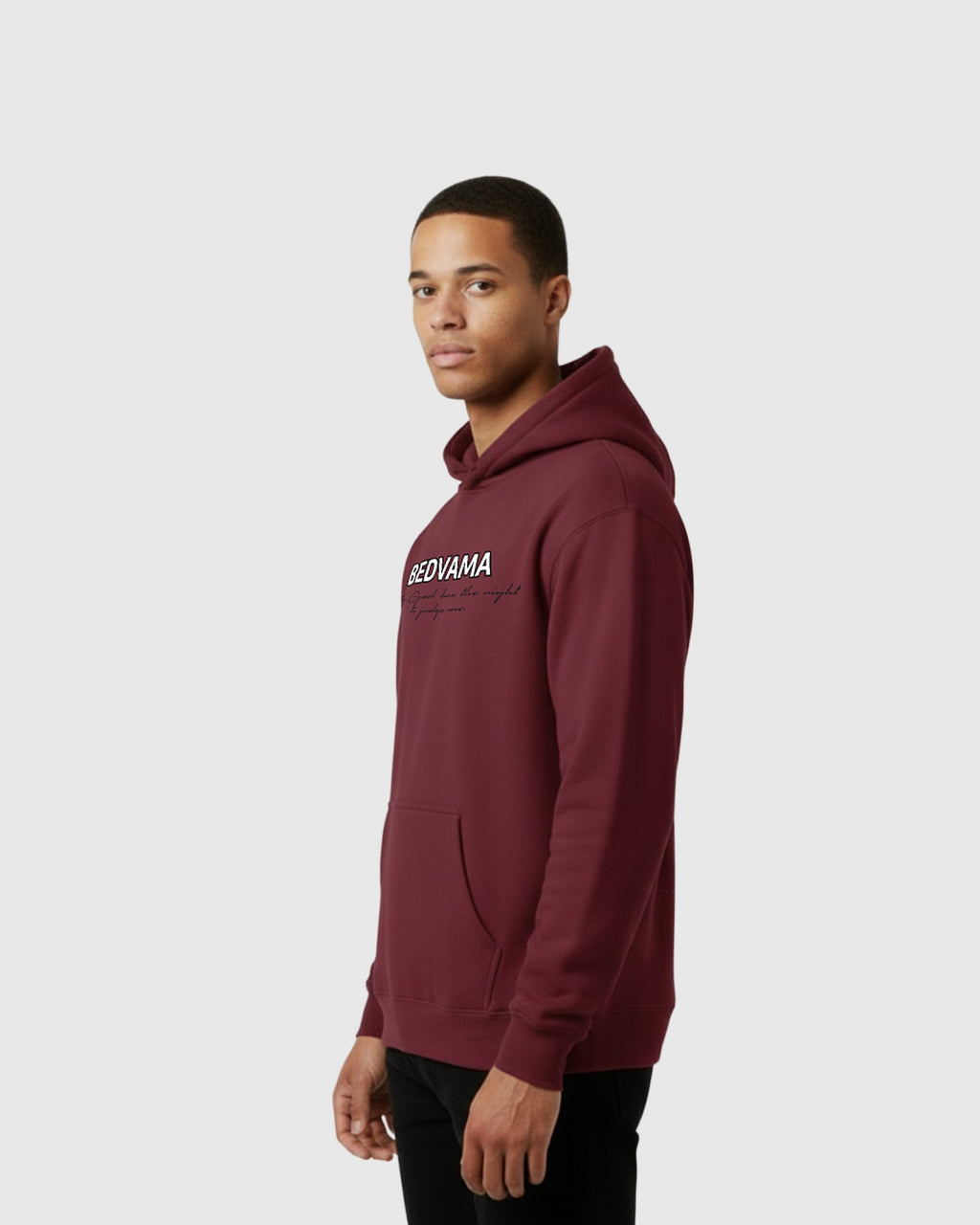 Herren Hoodie - Only God has the right to judge me