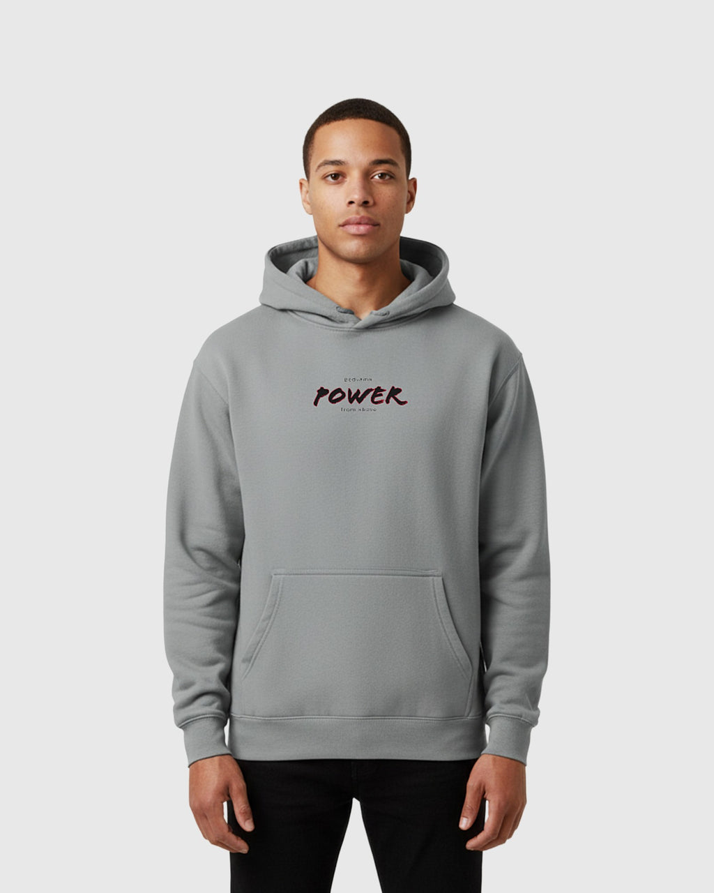 Herren Hoodie - Power from Above