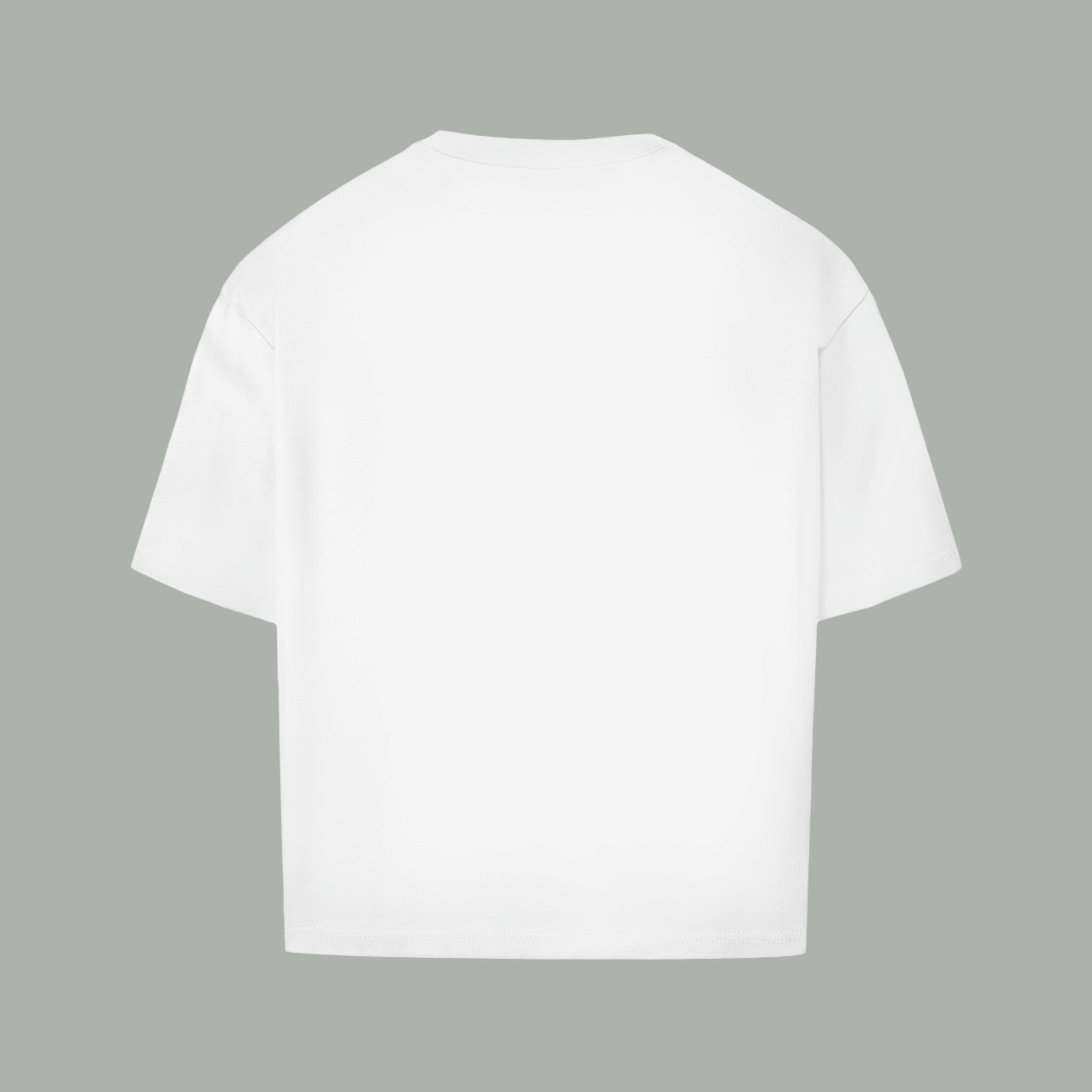 Streetwear oversize T-Shirt in weiß