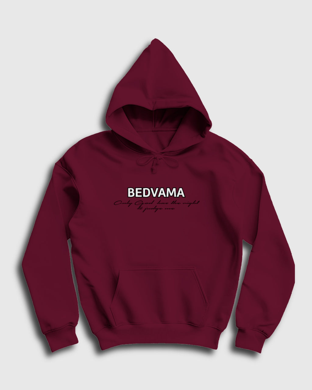 Herren Hoodie - Only God has the right to judge me