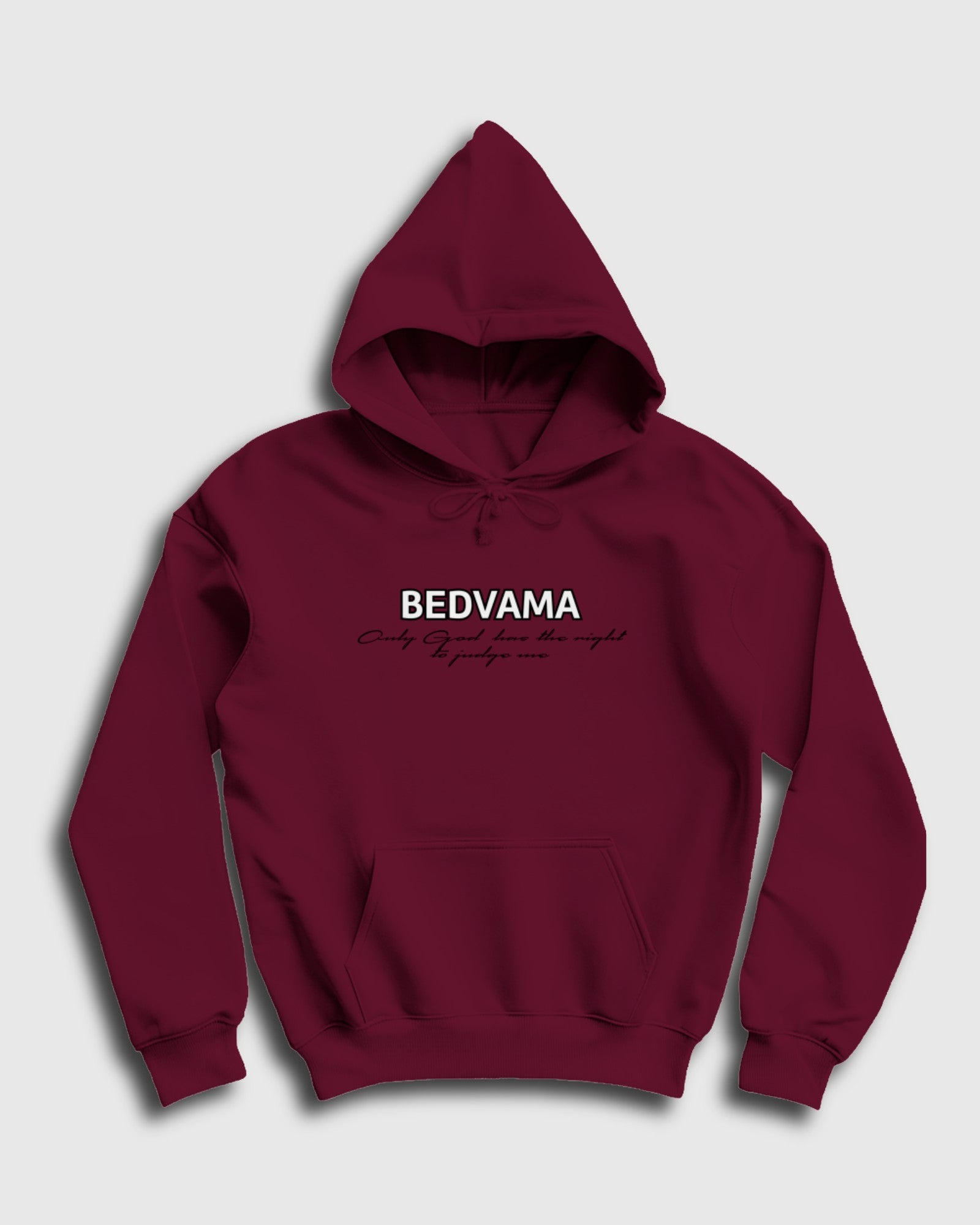 Herren Hoodie - Only God has the right to judge me