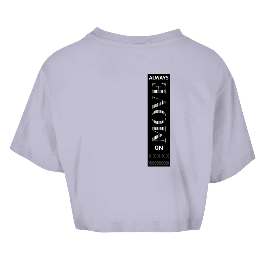 Crop Top bauchfrei in lila