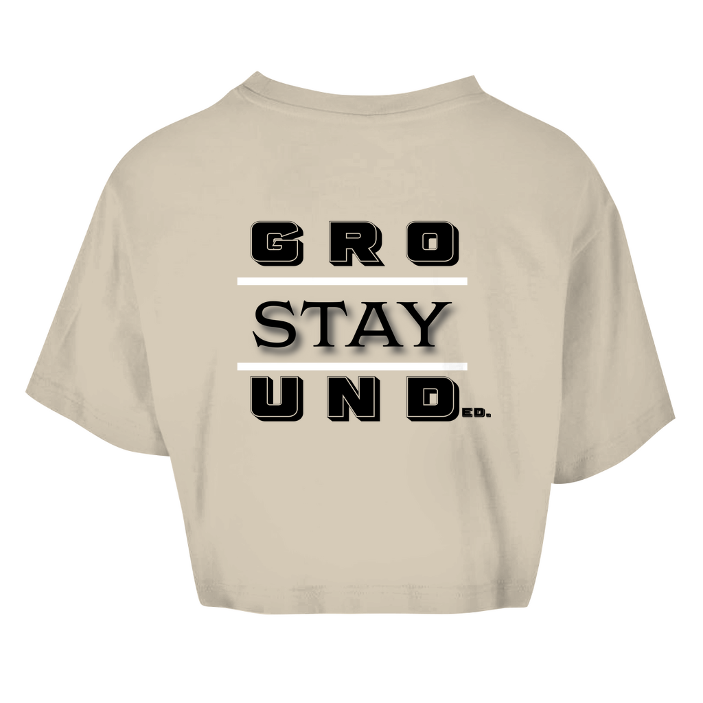 Crop Top mit Sand Farbe