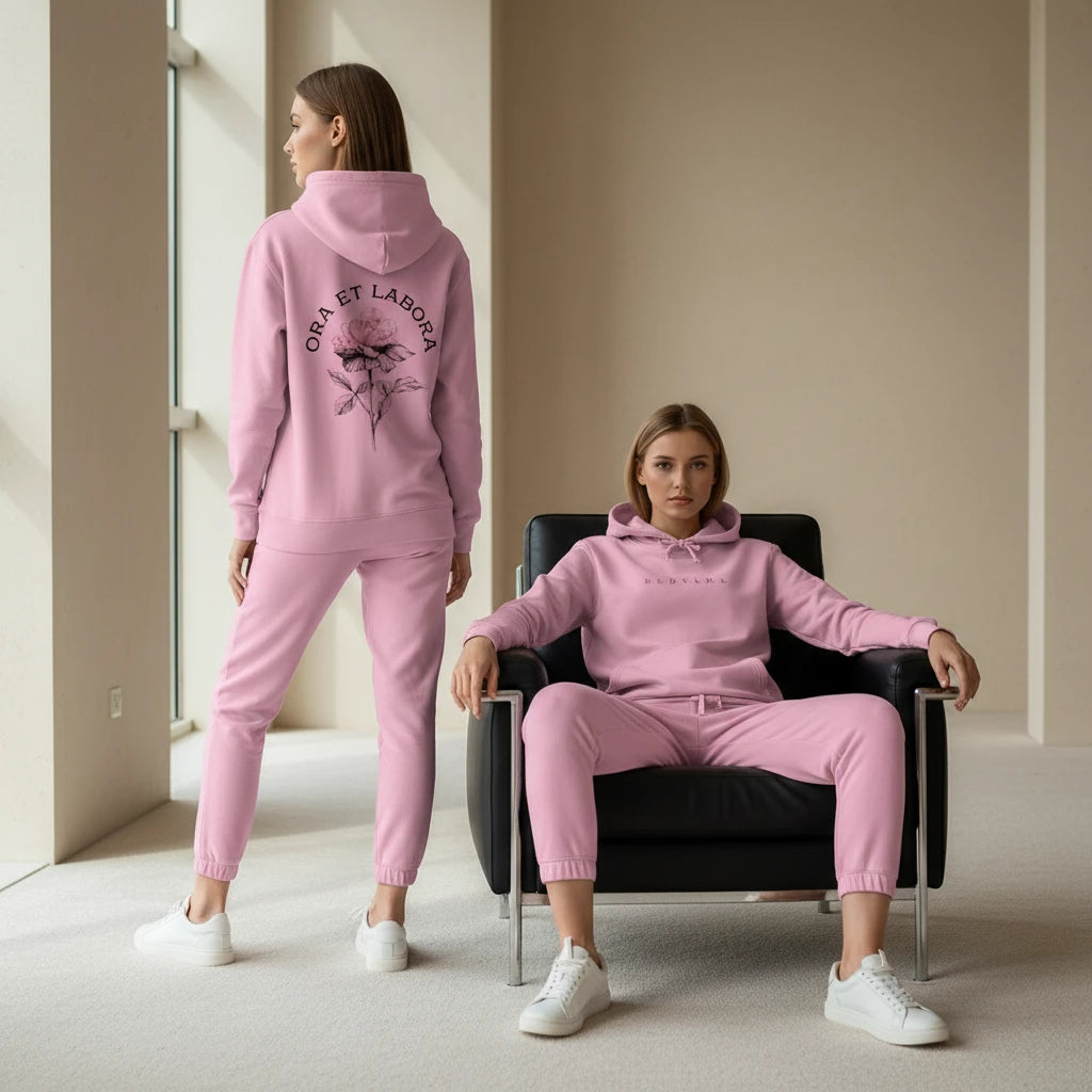 daily deal hoodie ora et labora