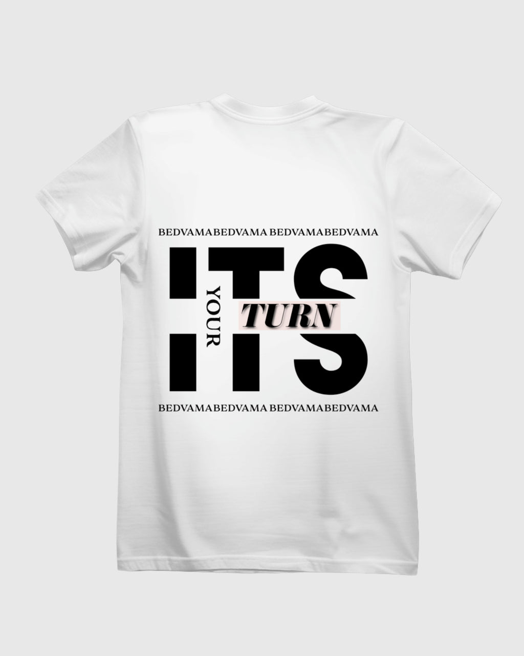 Bio Damen T-Shirt mit Statement – It's Your Turn | Nachhaltige Streetwear