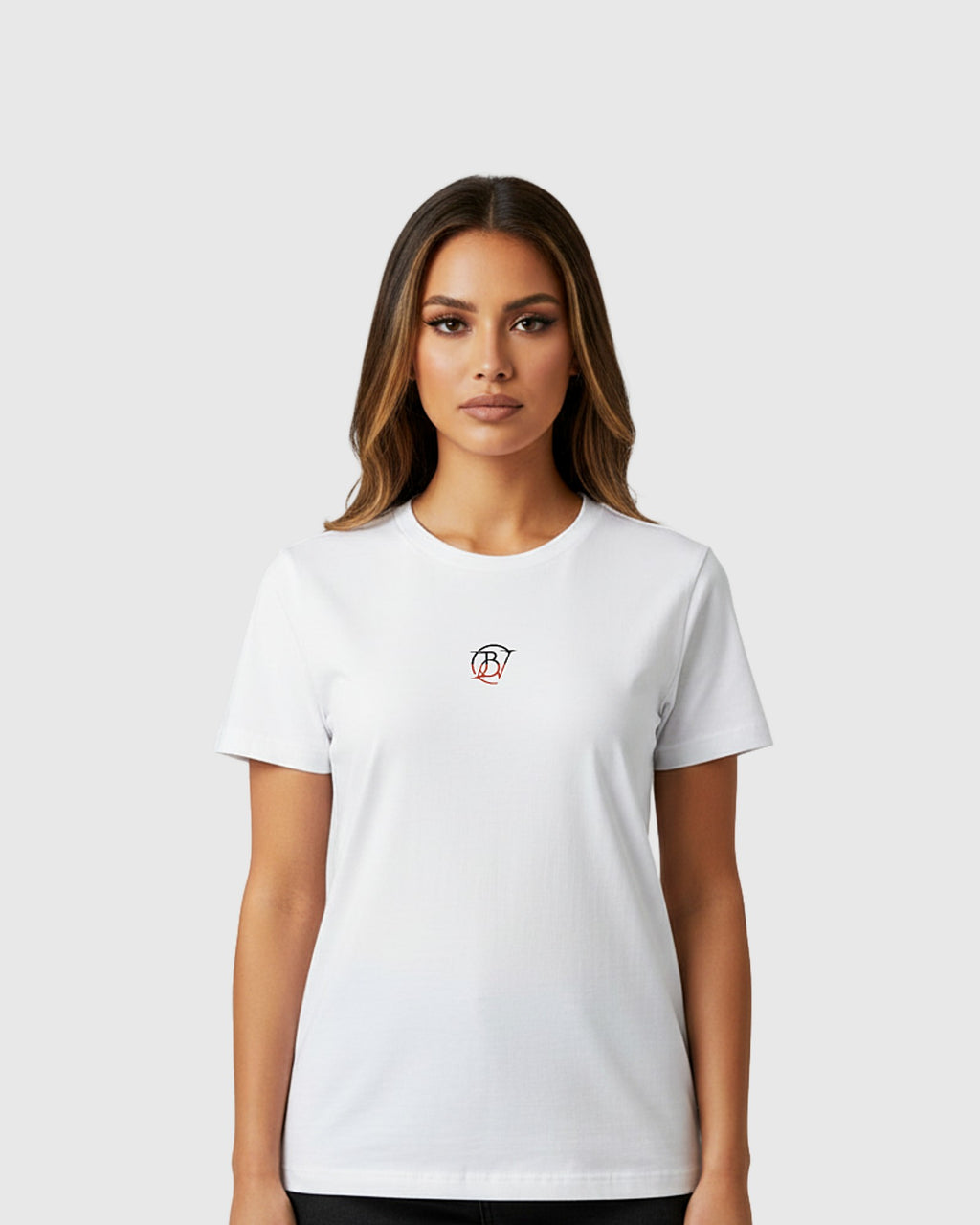 Damen T-Shirt „Never Look Back“ – Motivation & Style