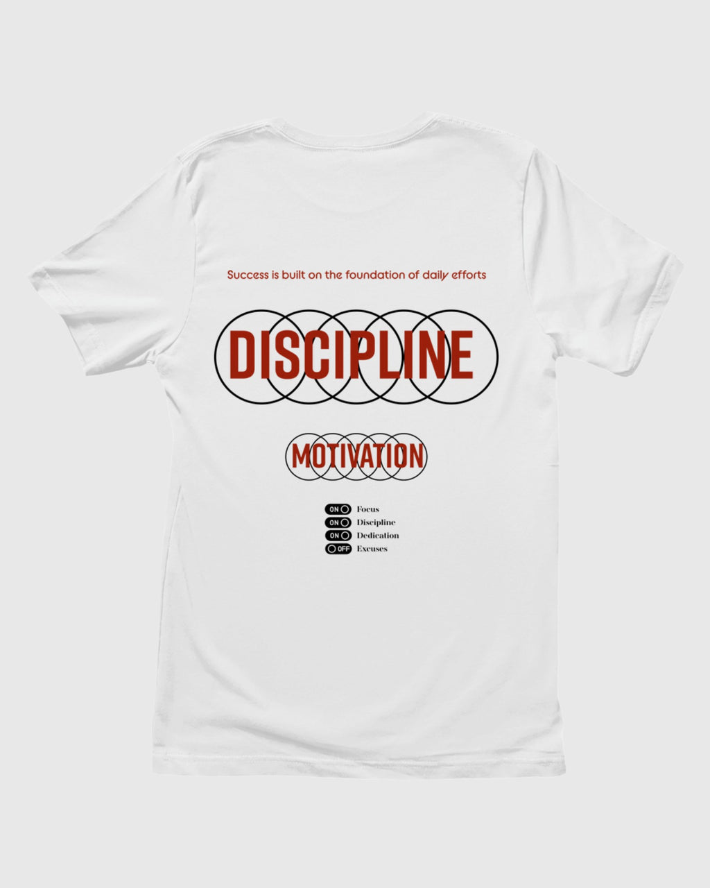 Damen T-Shirt „Motivation and Discipline“