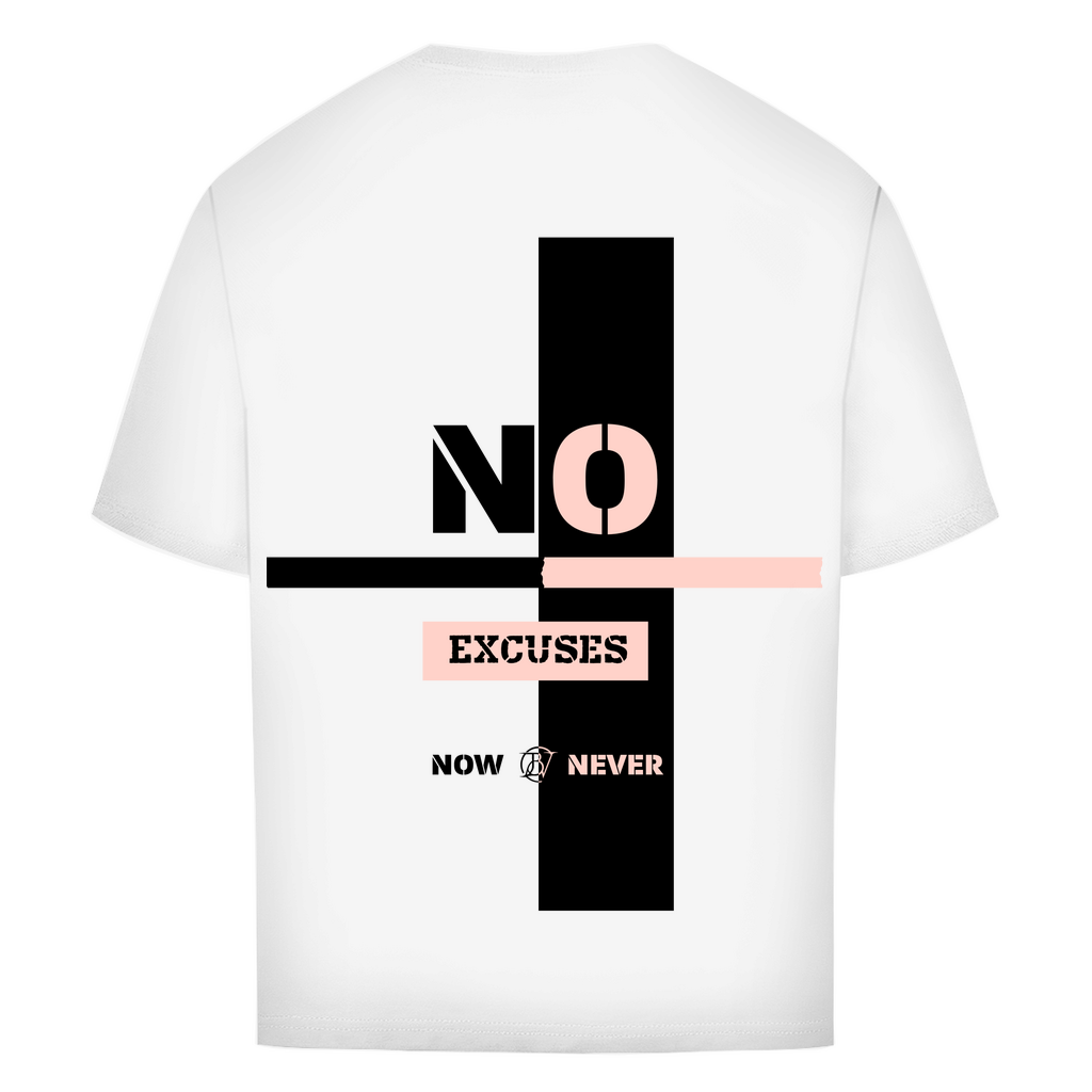 Herren Oversize T-Shirt mit Zielstrebigkeit als Botschaft