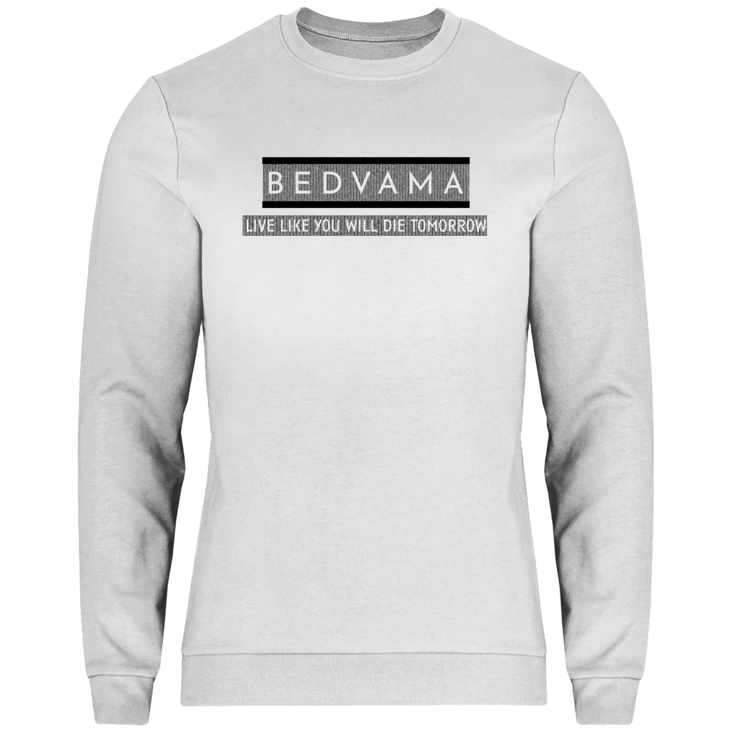 Herren Sweatshirt mit mutmacher Design in Weiß