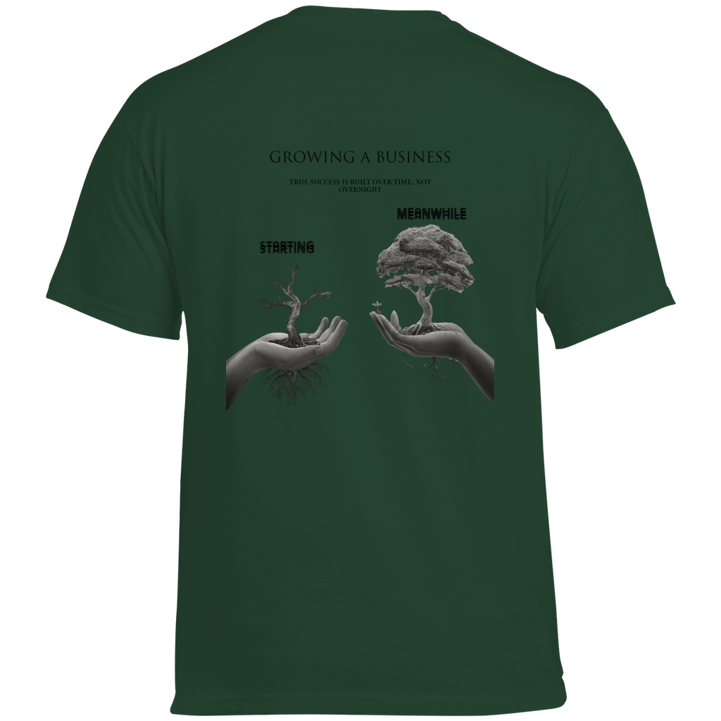 Herren T-Shirt in grün 
