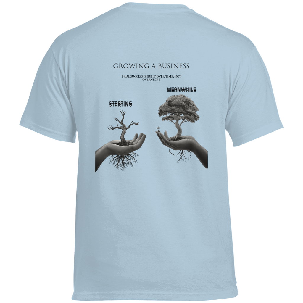 Herren T-Shirt mit zielstrebigem Zitat 
