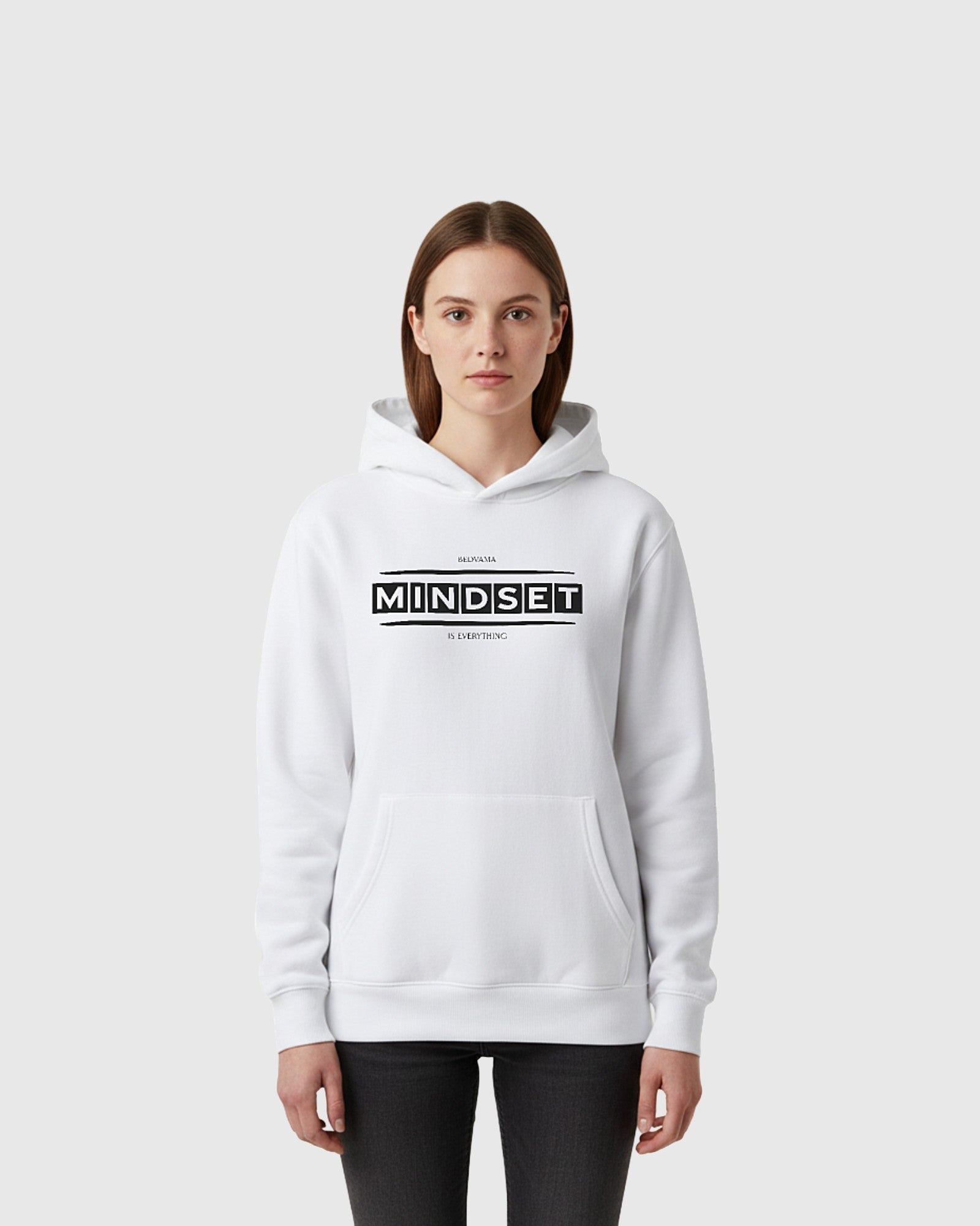 Damen Hoodie – Mindset Is Everything