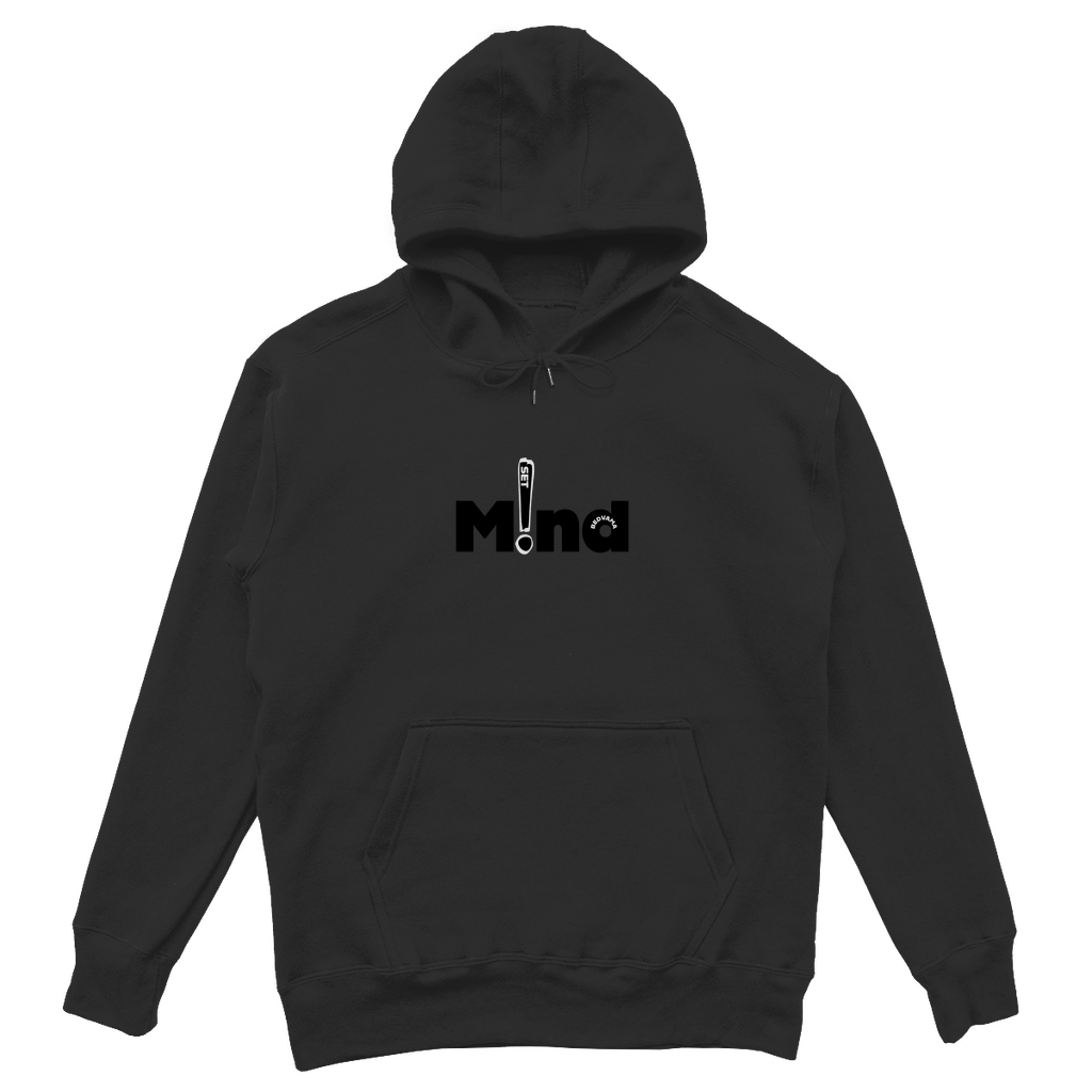 Mindset Oversize Hoodie in schwarz 