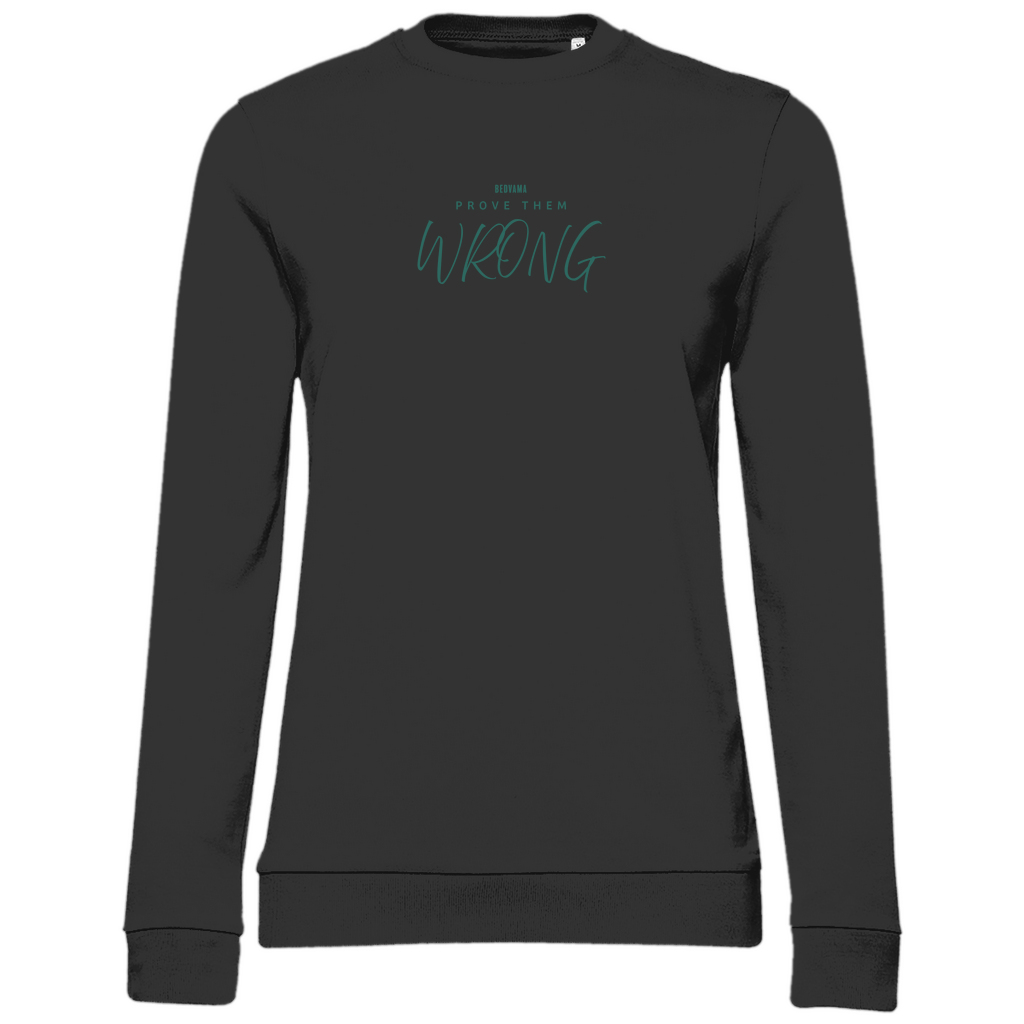 Modisches Damen Sweatshirt in schwarz