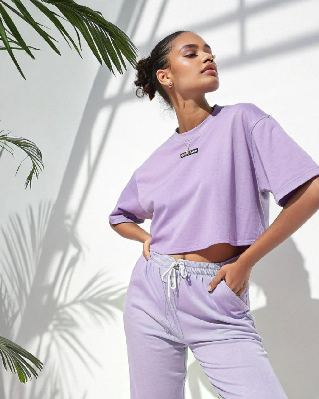 sommer oversize crop top