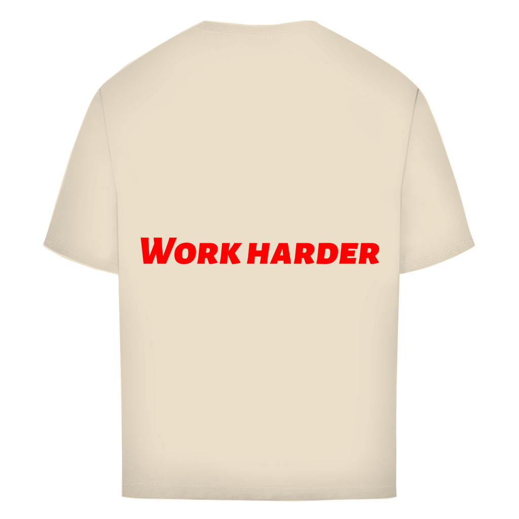 Oversize T-Shirt mit motivierender Botschaft für Erfolg