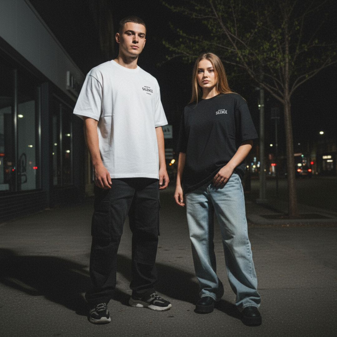 models posieren im drop