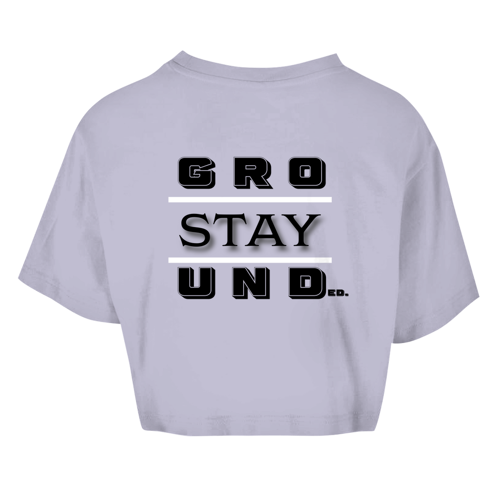 Stark bleiben und Ziele erreichen Crop Top 