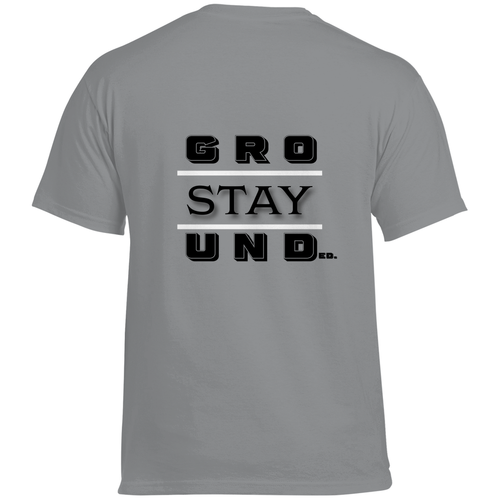 Back Print mit Stay Grounded