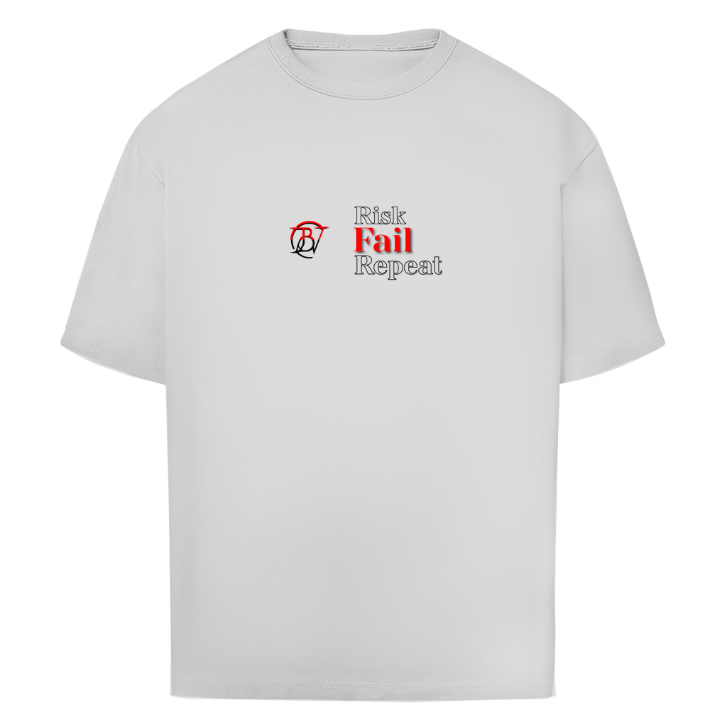 Weißes Oversize T-Shirt mit Motivation Print